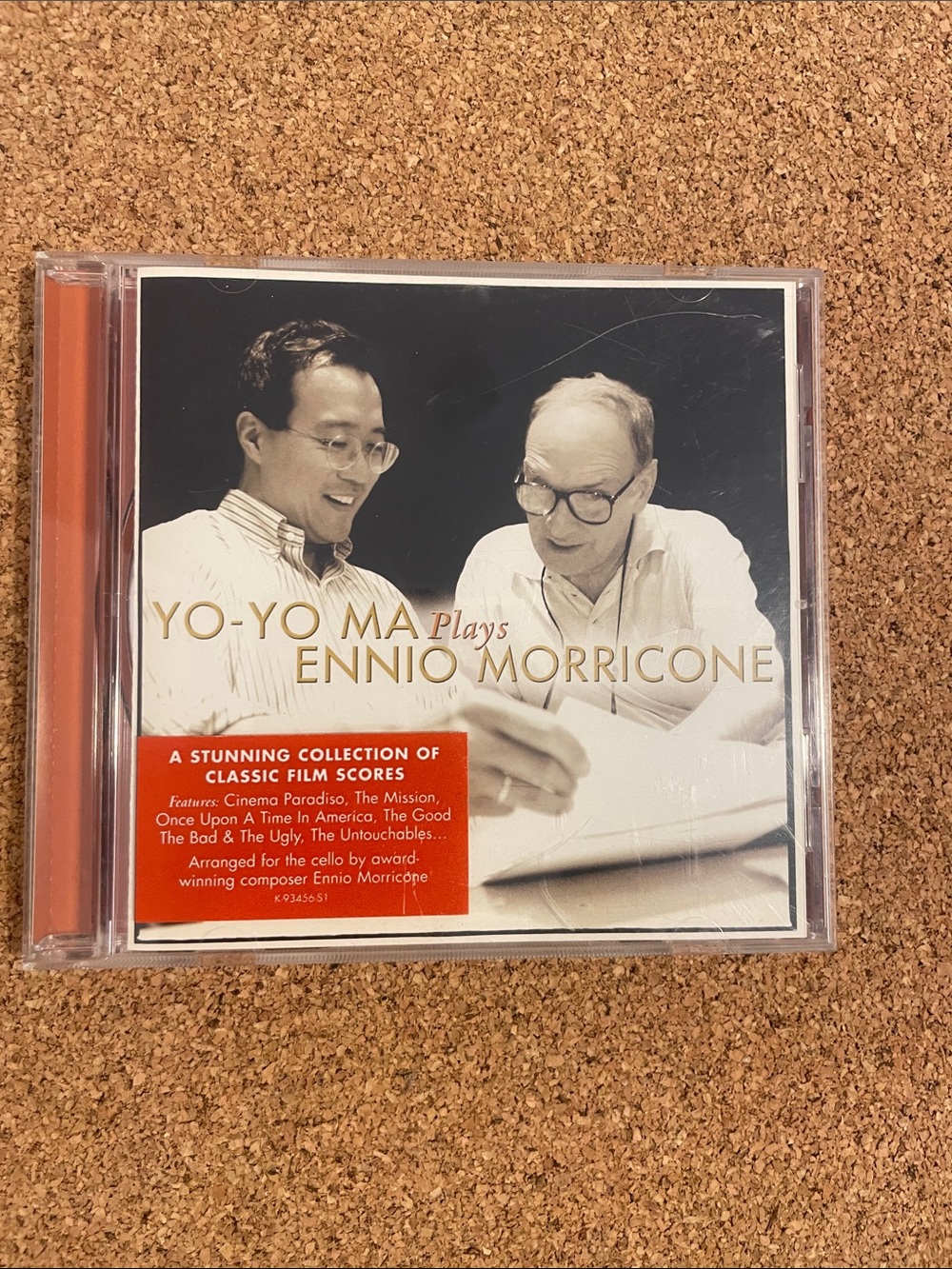 Yo-Yo Ma Plays Ennio Morricone - Classic Film Scores (CD)